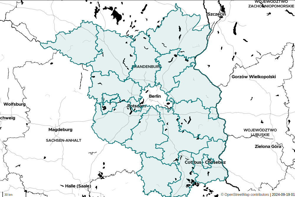 Administrative Areas (Brandenburg)